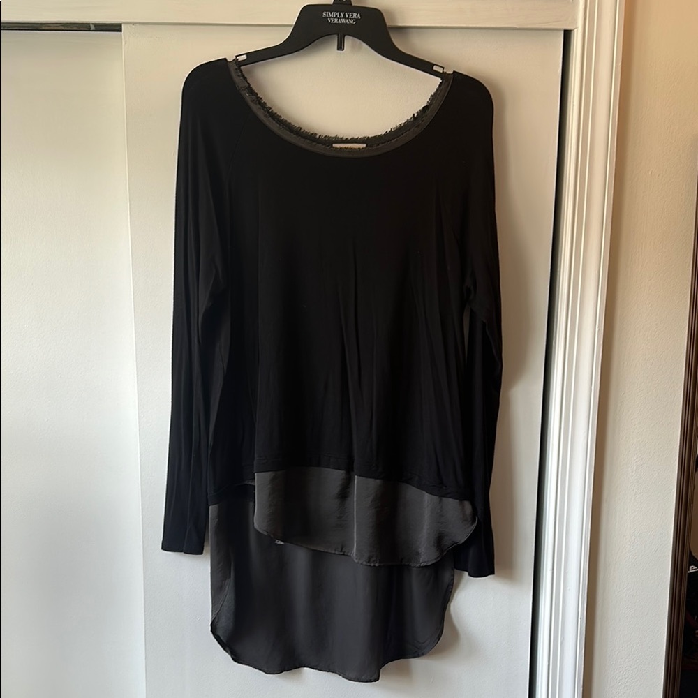 Black Long Sleeve Top
